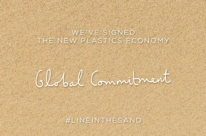 เฮงเค็ลเป็นหนึ่งในองค์กร 250 แห่งที่ร่วมลงนามใน ‘Global Commitment’ หรือพันธสัญญาทั่วโลกของ New Plastics Economy