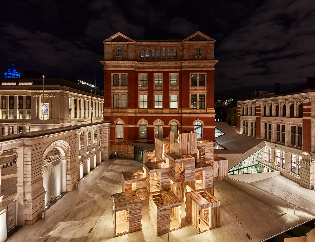 Multiply – a temporary wooden pavilion